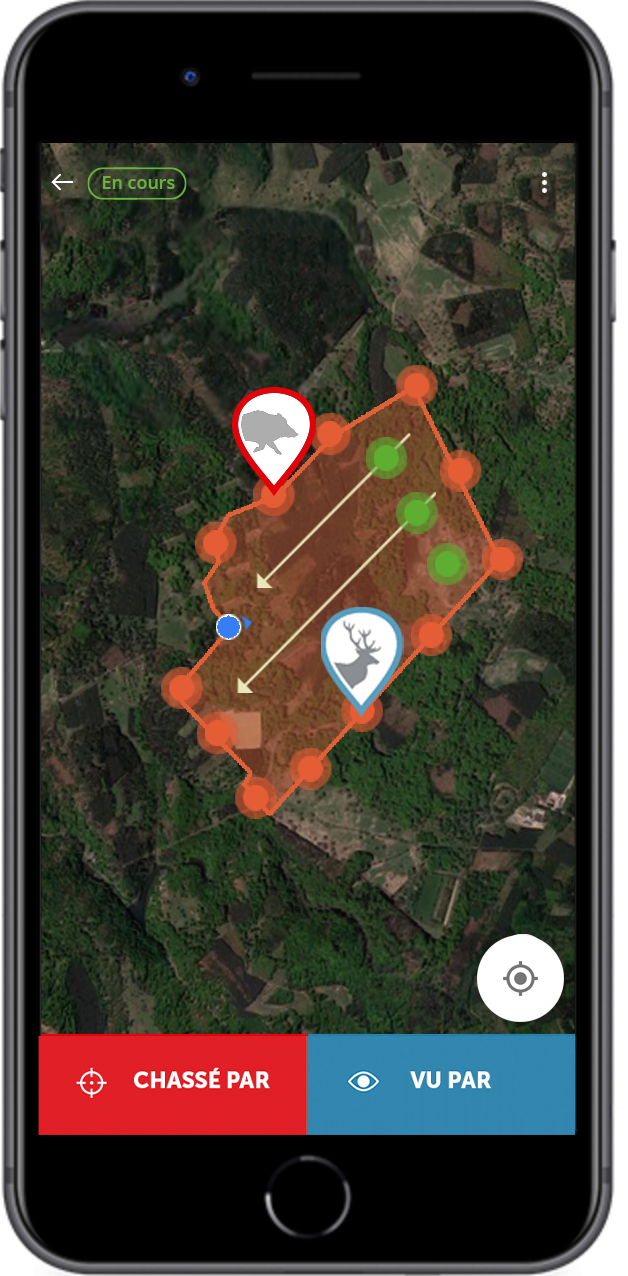 Regardez que est-ce qui se passe à la chasse